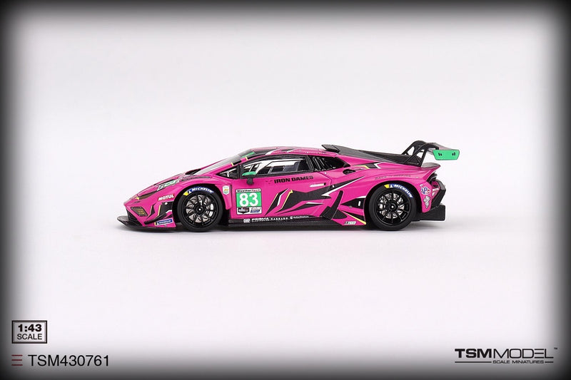 Load image into Gallery viewer, Lamborghini HURACAN GT3 EVO2 #83 IRON DAMES DAYTONA 24 HRS 2023 TSM Models 1:43
