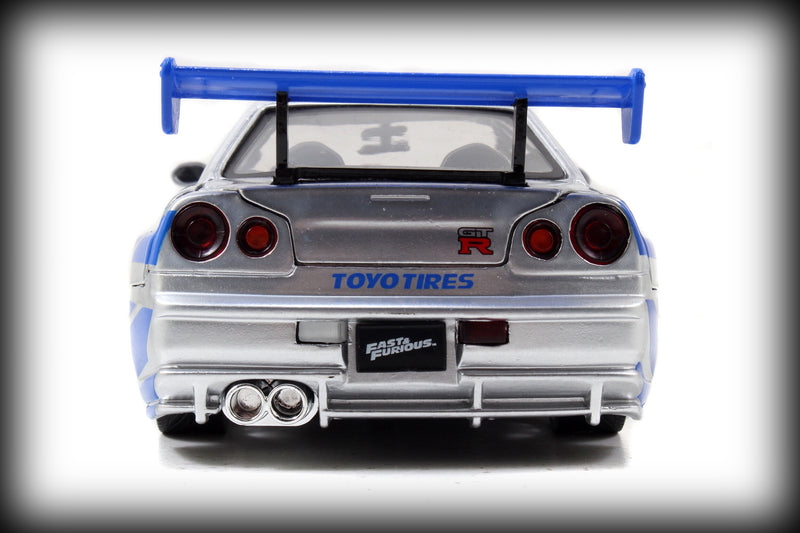 Chargez l&#39;image dans la visionneuse de la galerie, Nissan SKYLINE GT-R 2002 JADA 1:24
