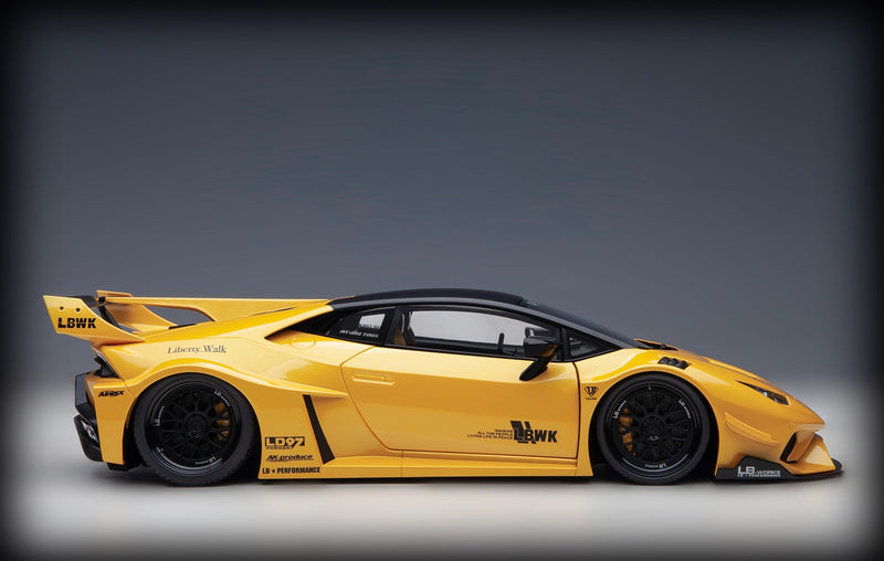 Load image into Gallery viewer, Lamborghini HURACAN GT LIBERTY WALK LB SILHOUETTE WORKS AUTOart 1:18
