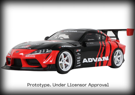 Toyota Supra GR by Advan Black 2020 GT SPIRIT 1:18