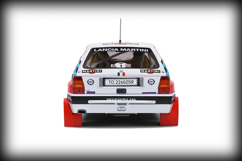 Load image into Gallery viewer, Lancia DELTA HF INTEGRALE SAFARI RALLYE KENYA 1991 SOLIDO 1:18
