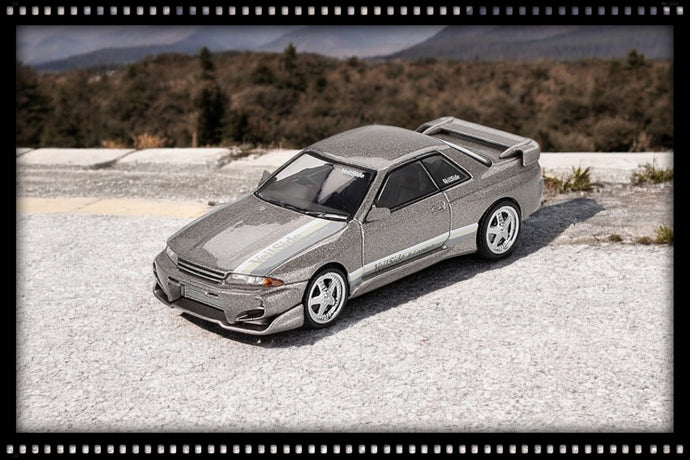 Nissan GT-R (R32) VEILSIDE COMBAT C-I COMBAT GRIS 2011 (RHD) MINI GT 1:64