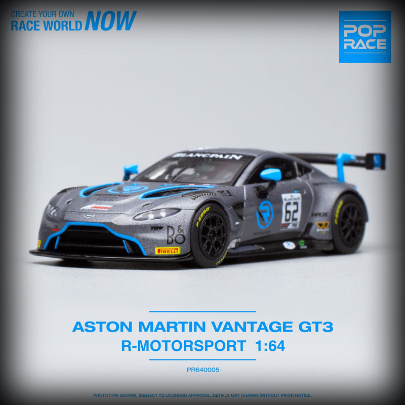 Chargez l&#39;image dans la visionneuse de la galerie, Aston Martin R #62 Motorsport POP RACE 1:64
