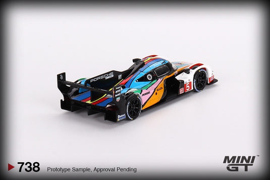 WORLDWIDE LIMITED EDITION OF 3000PCS SET OF 3 PORSCHE 963 PENSKE MOTORSPORT #5 / #6 / #75 24H LE MANS 2023 MINI GT 1:64