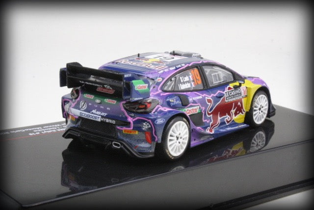 Laad de afbeelding in de Gallery-viewer, Ford PUMA Rally1 Monte Carlo 2022 S.Loeb Nr.19 IXO 1:43
