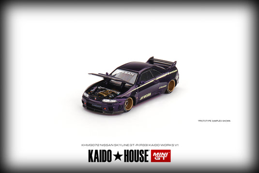 Nissan Skyline GT-R R33 Kaido Works V1 MINI GT 1:64