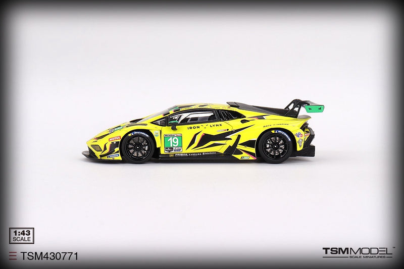 Chargez l&#39;image dans la visionneuse de la galerie, Lamborghini HURACAN GT3 EVO2 #19 IRON LYNX IMSA DAYTONA 24 HRS 2023 TSM Models 1:43
