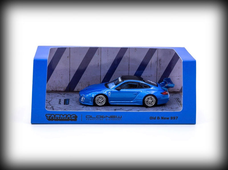 Chargez l&#39;image dans la visionneuse de la galerie, Porsche Old &amp; New 997 TARMAC WORKS 1:64
