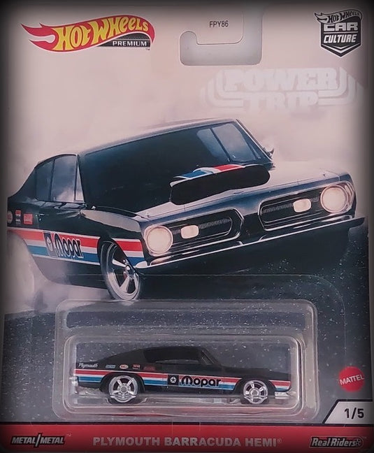 Plymouth BARRACUDA HEMI HOT WHEELS 1:64