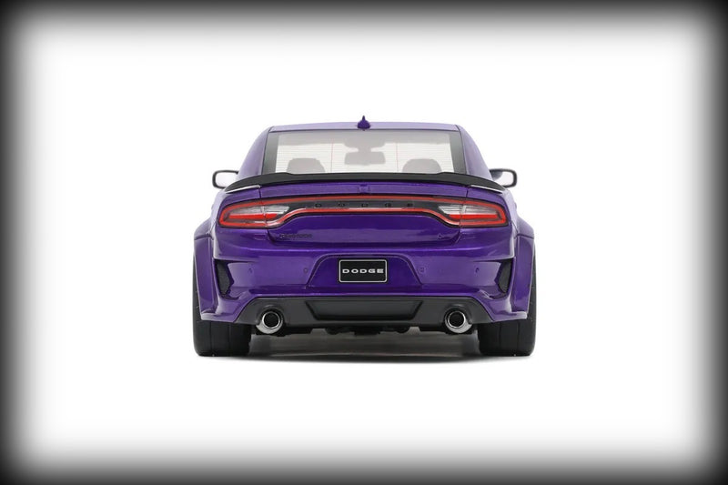 Chargez l&#39;image dans la visionneuse de la galerie, Dodge CHARGER SUPER BEE 2023 PLUM CRAZY GT SPIRIT 1:18
