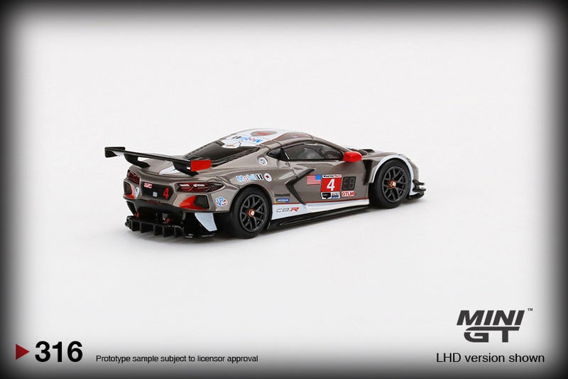 Chargez l&#39;image dans la visionneuse de la galerie, Chevrolet CORVETTE C8.R #4 2021 IMSA 12H of Sebring MINI GT 1:64
