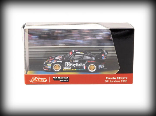 Porsche 911 GT2 Nr.60 24h Le Mans 1998 TARMAC WORKS 1:64