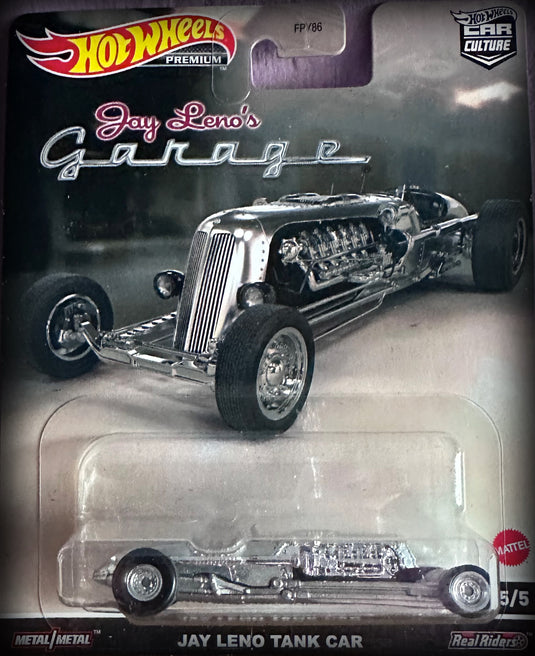 Jay LENO Tank Car HOT WHEELS 1:64