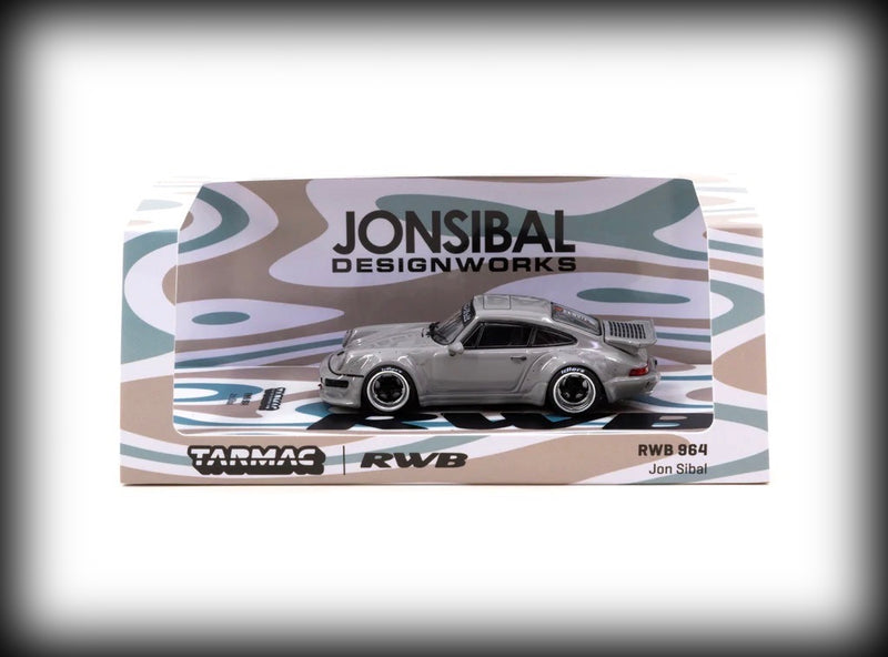 Laad de afbeelding in de Gallery-viewer, Porsche RWB 964 By Jon Sibal TARMAC WORKS 1:64
