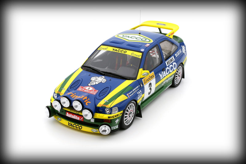 Load image into Gallery viewer, Ford ESCORT RS COSWORTH BLUE P. BERNARDINI RALLYE MONTE CARLO 1996 OTTOmobile 1:18
