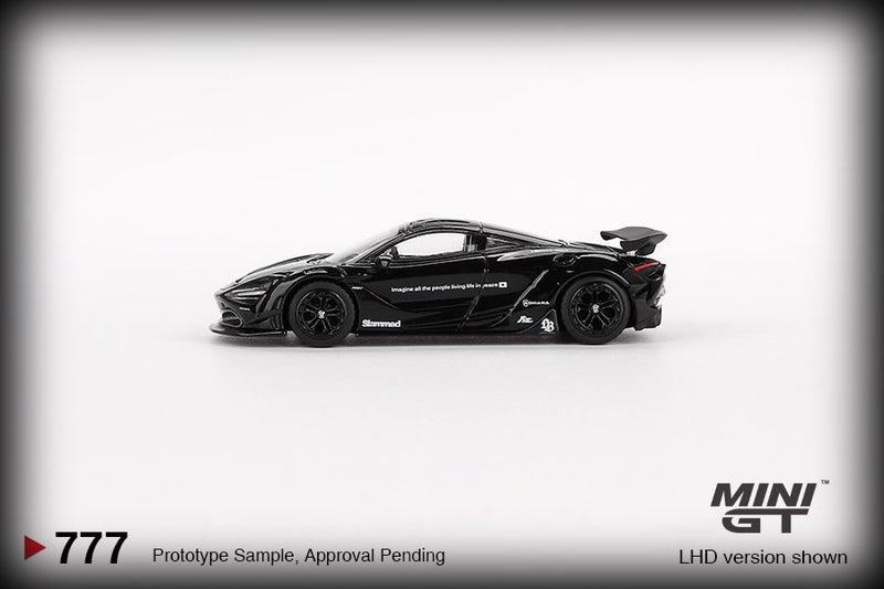 Chargez l&#39;image dans la visionneuse de la galerie, McLAREN 720S NOIR 2023 (LHD) MINI GT 1:64

