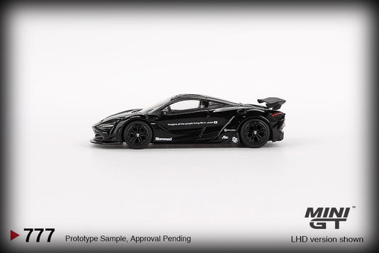 McLAREN 720S NOIR 2023 (LHD) MINI GT 1:64