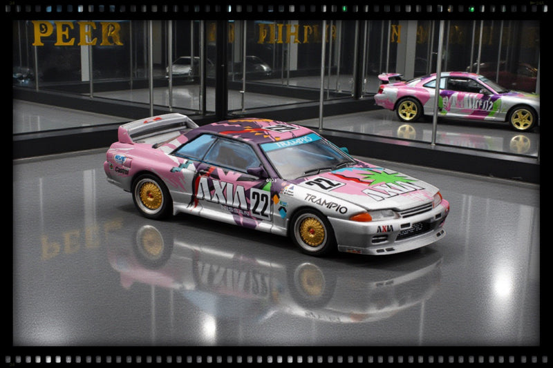 Load image into Gallery viewer, Nissan SKYLINE GT-R R32 #22 Axia Group A POP RACE 1:64
