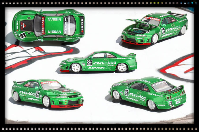 Nissan SKYLINE GT-R (R33) IMAI RACING V1 1995 MINI GT 1:64