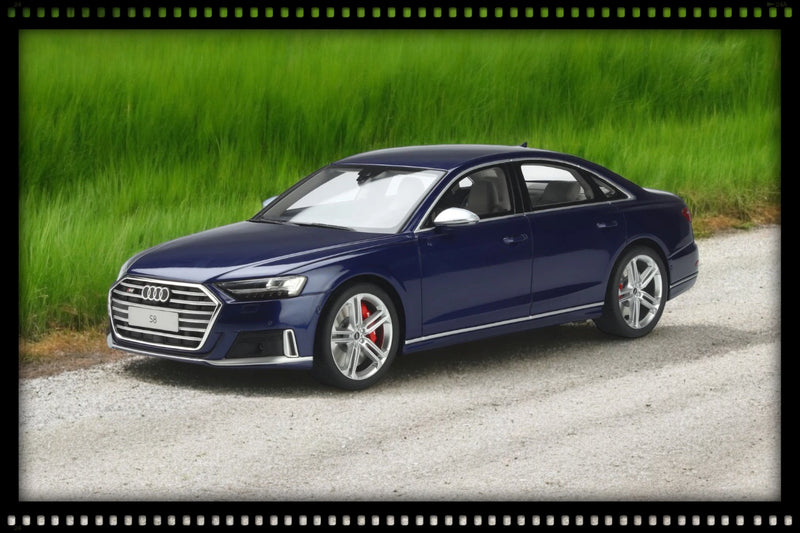 Chargez l&#39;image dans la visionneuse de la galerie, Audi S8 (D5) Bleu Navarra 2020 GT SPIRIT 1:18
