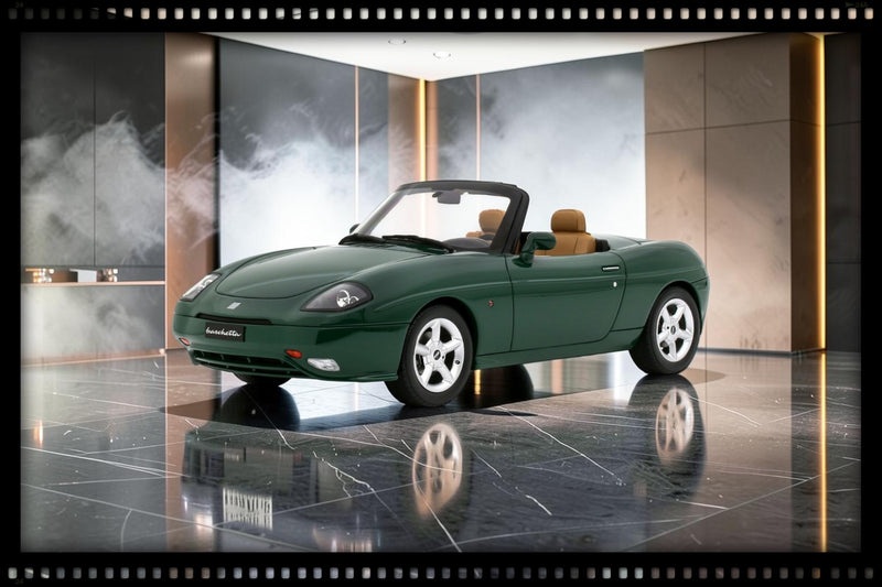 Laad de afbeelding in de Gallery-viewer, FIAT BARCHETTA LIMITED EDITION STELVIO GROEN 1998 OTTOmobile 1:18
