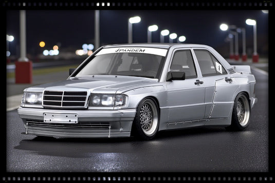 Mercedes-Benz PANDEM 190 Silver IGNITION MODEL 1:18