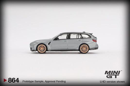 Bmw M3 TOURING (G81) COMPETITION BROOKLYN GREY 2024 (LHD) MINI GT 1:64