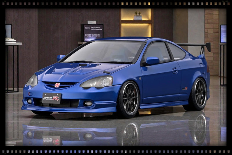 Chargez l'image dans la visionneuse de la galerie, HONDA INTEGRA (DC5) TYPE R BLEU IGNITION MODEL 1:18
