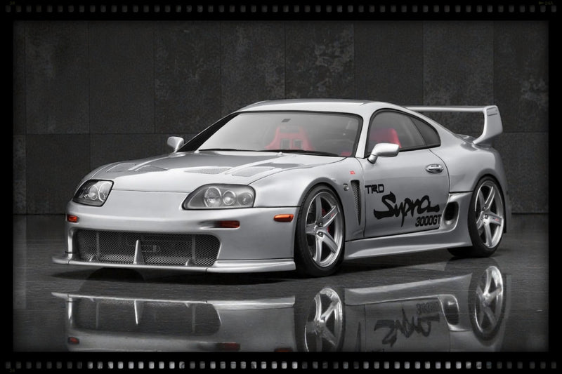 Chargez l'image dans la visionneuse de la galerie, Toyota Supra (A80) TRD 3000GT Argenté IGNITION MODEL 1:18
