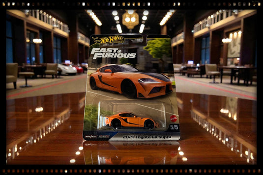 Toyota SUPRA GR 2021 FAST&FURIOUS HOT WHEELS 1:64