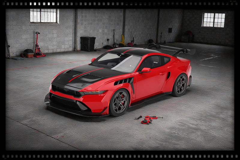 Load image into Gallery viewer, Ford MUSTANG GTD RACE RED 2025 TOP SPEED 1:18
