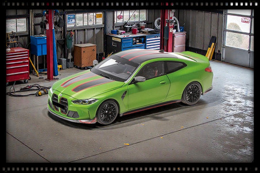 Bmw M4 CSL 2022 VERT MAT MINICHAMPS 1:18
