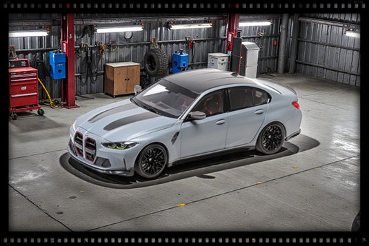 Bmw M3 CS 2023 GRIS MÉTALLISÉ MINICHAMPS 1:18