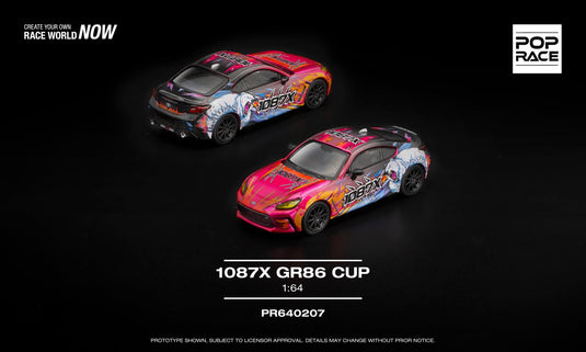 TOYOTA GR86 CUP 1087X POP RACE 1:64