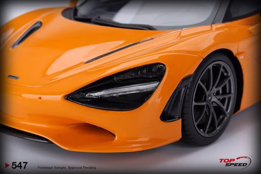 McLaren 750S MCLAREN 2023 (ORANJE) TOP SPEED 1:18