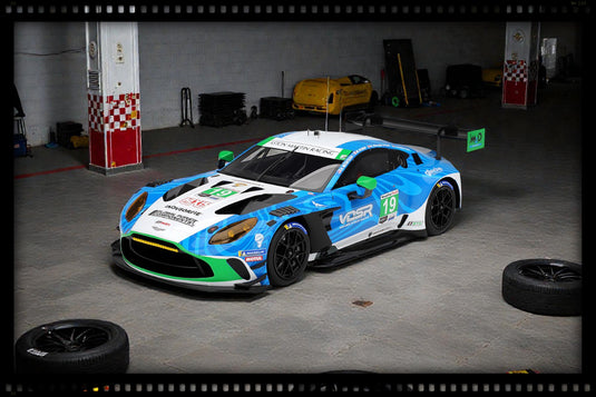 Aston Martin VANTAGE GT3 EVO #19 VAN DER STEUR RACING DAYTONA 24 HRS 2025 TOP SPEED 1:18
