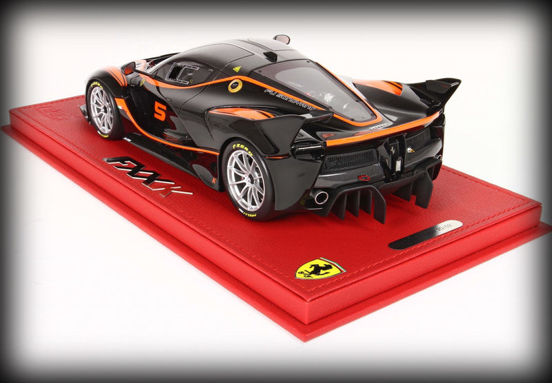 Load image into Gallery viewer, Ferrari FXXK 2016 - Car No. 5 with display case (LIMITED EDITION 59 pieces) BBR Models 1:18
