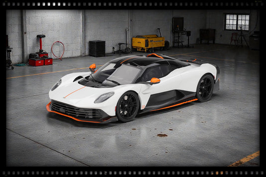 Aston Martin VALHALLA LUNAR WHITE 2025 TOP SPEED 1:18
