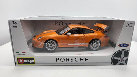 Porsche 911 GT3 RS 4.0 2012 Orange BBURAGO 1:18