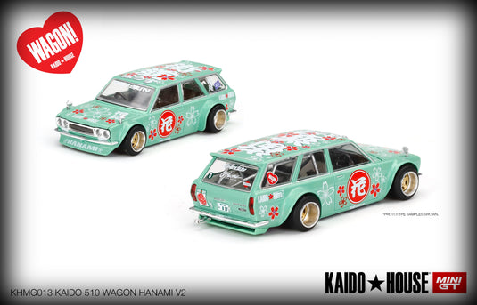 Datsun 510 Wagon *Hanami V2* Kaido House MINI GT 1:64