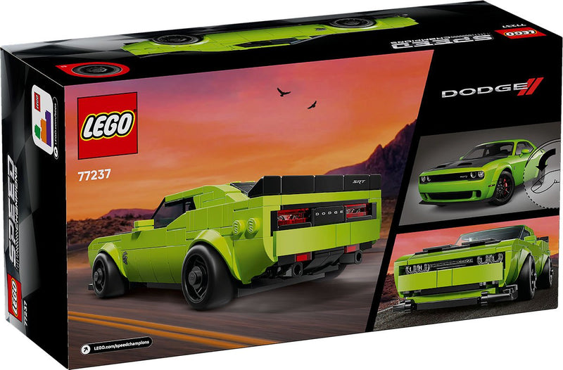 Load image into Gallery viewer, DODGE CHALLENGER SRT HELLCAT GREEN LEGO SPEED CHAMPIONS
