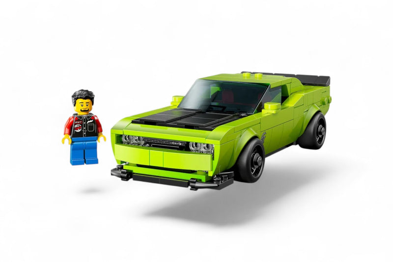Load image into Gallery viewer, DODGE CHALLENGER SRT HELLCAT GREEN LEGO SPEED CHAMPIONS
