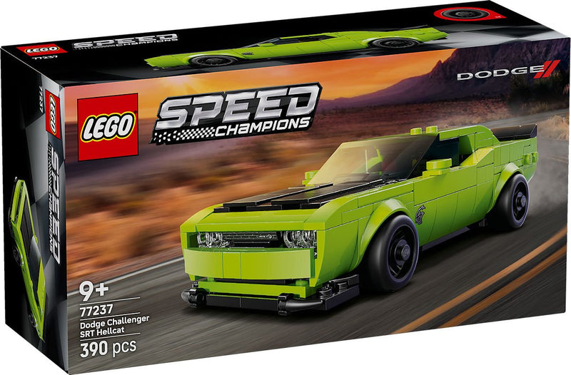 Load image into Gallery viewer, DODGE CHALLENGER SRT HELLCAT GREEN LEGO SPEED CHAMPIONS
