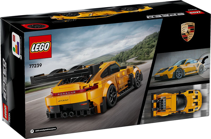 Chargez l'image dans la visionneuse de la galerie, PORSCHE 911 GT3 RS SUPERCAR ORANGE LEGO SPEED CHAMPIONS

