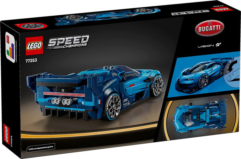 Load image into Gallery viewer, BUGATTI VISION GT BLUE LEGO SPEED CHAMPIONS
