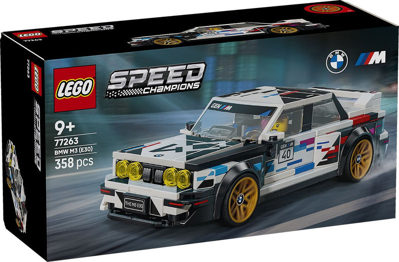Laad de afbeelding in de Gallery-viewer, BMW M3 (E30) LEGO SPEED CHAMPIONS
