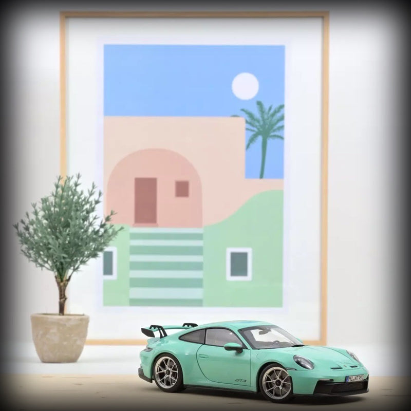 Laad de afbeelding in de Gallery-viewer, Porsche 911 GT3 2021 Nr.264 - Limited Edition 400 stuks - NOREV 1:18
