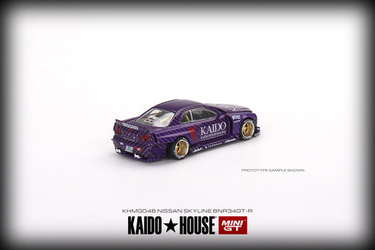 Nissan Skyline GT-R (R34) V1 Kaido House MINI GT 1:64
