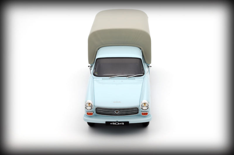 Chargez l&#39;image dans la visionneuse de la galerie, Peugeot 404 PICK-UP BACHE BLEU 1967 (ÉDITION LIMITÉE 999 pièces) OTTOmobile 1:18
