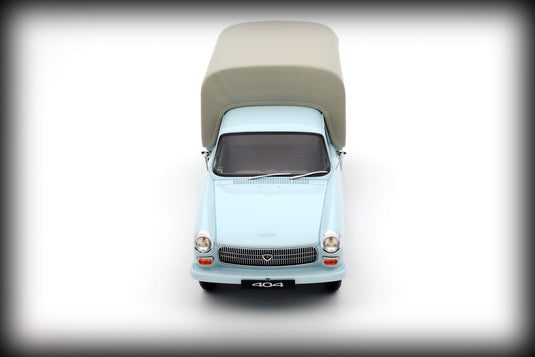 Peugeot 404 PICK-UP BACHE BLEU 1967 (ÉDITION LIMITÉE 999 pièces) OTTOmobile 1:18